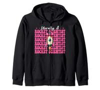 Literally a Rocket Scientist Aerospace Engineer Engineering Zip Hoodie