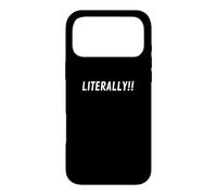 LITERALLY!! Case for iPhone 17 Pro Max