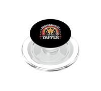 Literally Just a Professional Yapper Speech Therapist PopSockets PopGrip for MagSafe