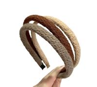 Literary Cool Autumn and Winter Wool Knitted Street to Match The Headband Headpiece