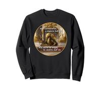 Literary Fire Breathing Dragon House of Usher Excerpt Sweatshirt