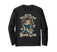 Literary Girl bookish Booktrovert Vintage Funny reading gift Long Sleeve T-Shirt