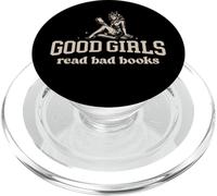 Literary Girl bookish Booktrovert Vintage Funny reading gift PopSockets PopGrip for MagSafe