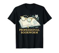Literary Girl Obokish Professional Bookworm Reader Aesthetic T-Shirt