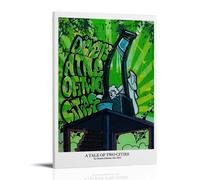 Literary Graffiti A Tale Of Two Cities Print Posters for Room Aesthetic CanvasWall Art Painting Bedroom Decor16x24inch(40x60cm)