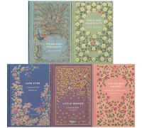 Literary Heroines Collection: Austen, Brontë, Alcott & Burnett - Pride & Prejudice, Sense & Sensibility, Jane Eyre, Little Women & The Secret Garden in the Exquisite Cranford Edition (5-Book Set)