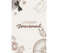 Literary Journal & Reading Planner | 25 Book: Challenge | Aesthetic A5 Reading Notebook for Beginners | Color Interior with Challenges & Habit Tracker | Reading Log & Book Review | 25 Book Challenge