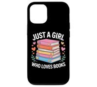 Literary Just A Girl Who Loves Books Novel Lover Student Case for iPhone 12/12 Pro