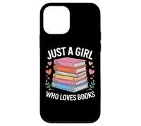 Literary Just A Girl Who Loves Books Novel Lover Student Case for iPhone 12 mini