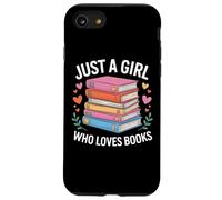 Literary Just A Girl Who Loves Books Novel Lover Student Case for iPhone SE (2020) / 7/8