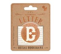 Literary Letter Bookmark - Letter E