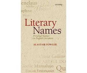 Literary Names - 9780198709688