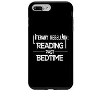 Literary Rebellion Reading Past Bedtime Bookworm Humor Case for iPhone 7 Plus/8 Plus