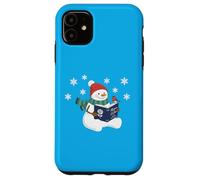 Literary Snowman Christmas Reading Romeo and Juliet Case for iPhone 11