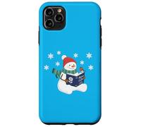 Literary Snowman Christmas Reading Romeo and Juliet Case for iPhone 11 Pro Max