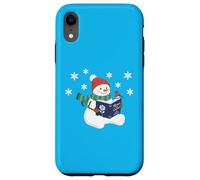 Literary Snowman Christmas Reading Romeo and Juliet Case for iPhone XR