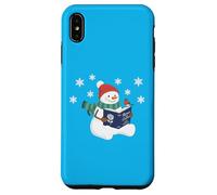 Literary Snowman Christmas Reading Romeo and Juliet Case for iPhone XS Max