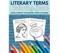 Literary Terms Coloring Book: Learn Literary Vocabulary While Coloring