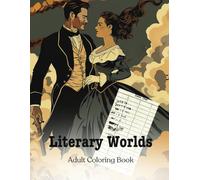 Literary worlds: Adult Coloring Book for Book Lovers