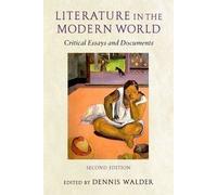 Literature in the Modern World - 9780199253012