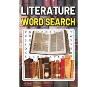 Literature Word Search Book: Large Print Puzzle Book About Literature, Writing, Social Studies, and More | 6x9 inches, 100 pages | 50 puzzles with solutions