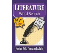 Literature Word Search Puzzle Book: Puzzles Featuring Storytelling, Poetic Devices, and Timeless Themes
