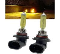 LiteSync 90063Kx2 Halogen Bulbs HB4 Euro Golden Yellow 3000K 12V 55W Snow Fog +30% Brightness Fits Both Headlights & Fog lights