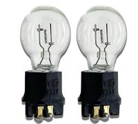 LiteSync HLG-PW24W-Wx2 Halogen Bulbs 2 x 12V 24W Clear White DRL Indicator Fog 89092 Superior Illumination Highly Efficient