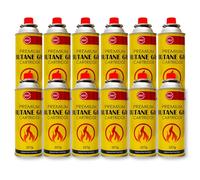 LITETRON 227g Camping Butane Gas Canisters - Pack (227g) - Premium, High-Efficiency, Leak-Proof, Ideal for Camping Stoves, Heaters and Portable Cookers - UK's Safe & Reliable Camping Gas Canisters
