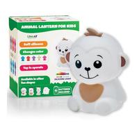 LitezAll Squishable Silicone Lantern, Easy to Operate and Color Changing Squishy Night Light, Monkey