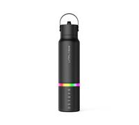 LITFLASK Smart Water Bottle with Premium Bluetooth Speaker, Portable Charger, LED Light, Stainless Steel, Mix & Match Colors, 20oz - Oprah's Favorite Things 2024