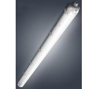 Litglobe LED Batten Light 4Ft,18W 1800LM LED Tube Lights,6000K Cold White Fluorescent Light,IP65 Waterproof Ceiling Light for Garage, Warehouse, Basement, Shop, Office