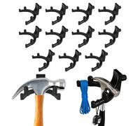 LITGURU 12pcs Storage Shed Hooks for Suncast: U Tool Hangers Compatible with Suncast/Craftsman Shed Tool Hooks Storage Shed Shelves Accessories Utility Double Head Design Garden Storage Shed Hanger