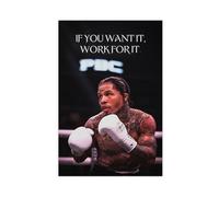 LITGY Gervonta Davis Boxer Boxing Poster Canvas Posters Unframe-style 16x24inch(40x60cm)