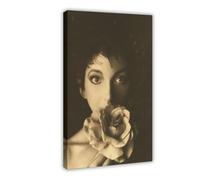 LITGY Kate Bush Poster Art Music Poster Canvas Posters Frame-style 20x30inch(50x75cm)