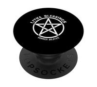 Litha Blessings Wicca Wiccan Paganism Summer Solstice PopSockets Adhesive PopGrip