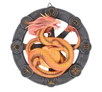 Litha Dragon Resin Wall Plaque By Anne Stokes - Fantasy Home Decor