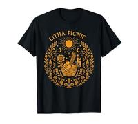 Litha Picnic A Summer Solstice Nature Celebration Design T-Shirt