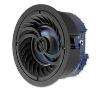 Lithe Audio All-In-One 4” Compact Bluetooth Speaker (03250), 25W RMS Class D Amplifier Built-In, IP44 Rated, Voice Control, Perfect for Small Bathrooms, Bedrooms, Hotel Rooms