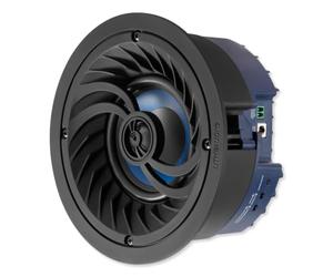 LITHEAUDIO All-In-One 4” Compact Bluetooth Speaker (03250), 25W RMS Class D Amplifier Built-In, IP44 Rated, Voice Control, Perfect for Small Bathrooms, Bedrooms, Hotel Rooms
