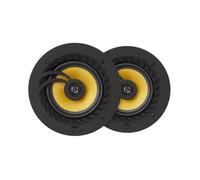 Lithe Audio All-In-One 6.5" Bluetooth Speaker Pair (Master & Passive - 03201), 50W RMS Class D Amplifier, Voice Control, Perfect for Kitchens, Living Rooms & Bedrooms