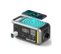 Litheli Portable Power Station B300 336Wh Power Generator with Pure Sine Wave AC Output, 100W PD Fast Charging Solar Generator with AC/DC/USB for Camping, Gardening, Caravanning, Parties, Emergencies