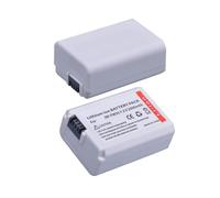 Lithium Battery 2000mAh NP-FW50，Compatible for Sony，for A6500 A6400 A6300 A6000 A5000 NEX-3 A7R A7RII A7II NEX-3 5 ZV-E10L(2 Battery)