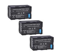 Lithium Battery 2200mAh BP-U30 BP U30 Battery With Power Indicators ，Compatible For Sony BP U30 U60 U90 XDCAM EX PMW 100 150 160 200 PMW EX1 EX3(3 Battery)