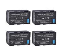 Lithium Battery 2200mAh BP-U30 BP U30 Battery With Power Indicators ，Compatible For Sony BP U30 U60 U90 XDCAM EX PMW 100 150 160 200 PMW EX1 EX3(4 Battery)