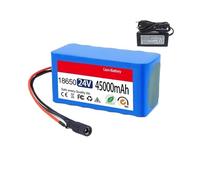 Lithium Battery 24V 100Ah 18650 7s3p Electric Bicycle Moped Battery Pack + 2A Charger(1pcs 45000mah)