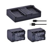Lithium Battery：2670mAh BN-VG138 BN VG138 BN VG121 VG114 VG107 Camera Batteries + USB Dual Charger，Compatible For JVC，for GZ E10 E100 E245 E265 E565 EX210