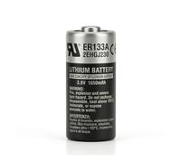 Lithium Battery 3.6 V 1650 mAh 2/3AA Chloride Thionyl ER14335 or 14335