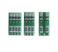 Lithium Battery Balance Board 2S 3S 4S 100mA PCB for 3.7V Li-ion 26650 Polymer Cells, Balanced Charging for Power Tool Packs (2S)