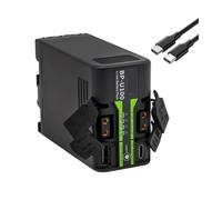 Lithium Battery BP-U100 Battery ，Compatible For Sony BP-U30 U60 U70 U90 EX260 EX280 Z280 FS5 7 FX6 Z190 EX1R EX200 ，with PD45W Fast Charging(1 Batteries)